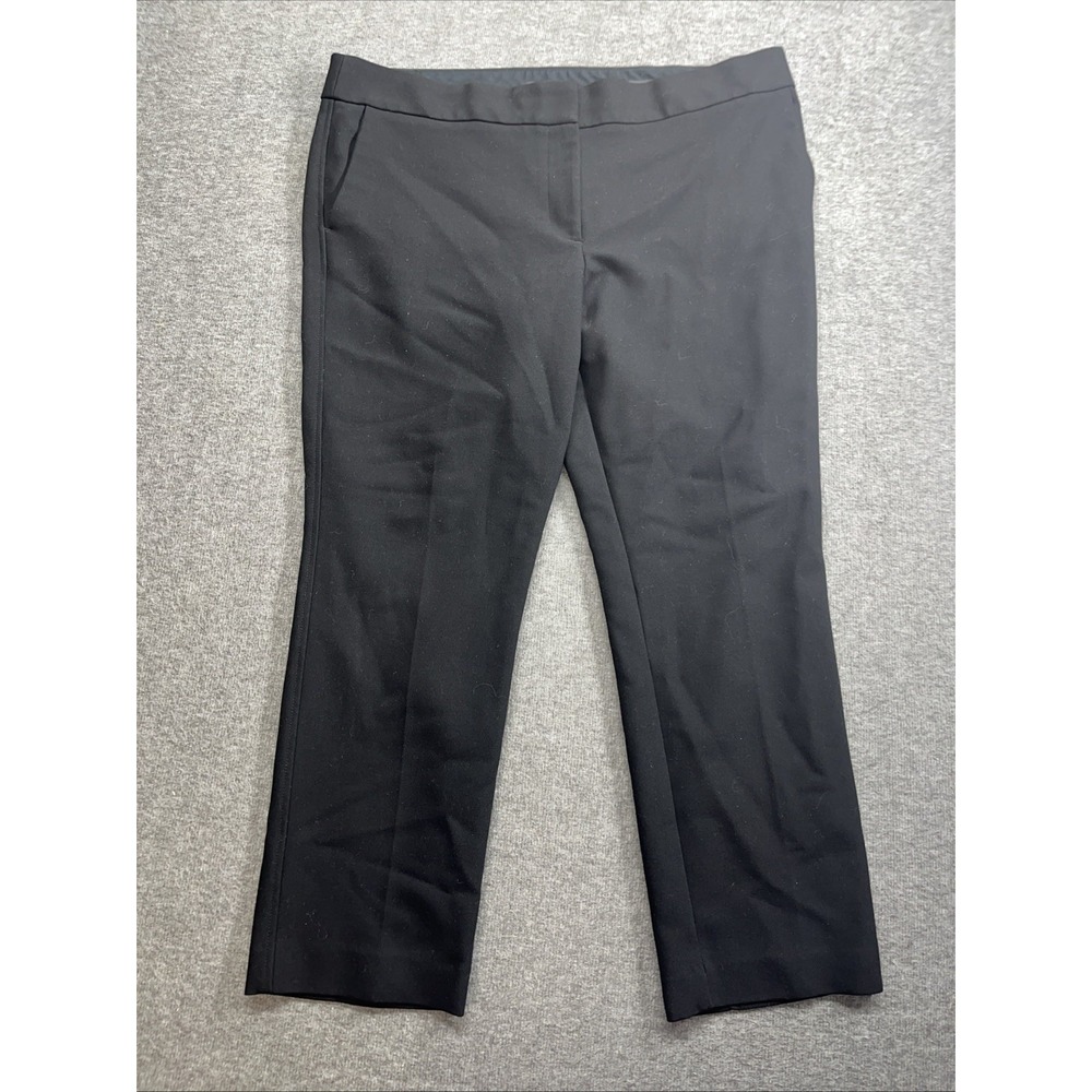 Loft women's pants Slacks Marisa size 16‎ black work office